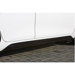 Πλαϊνά μαρσπιέ "black look" Μusketier για Toyota Aygo II (AB40)